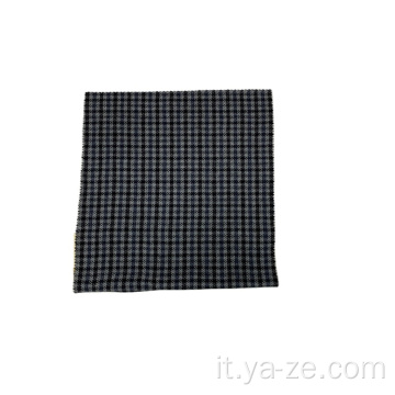 Indumento 100% in tessuto Houndstooth in lana